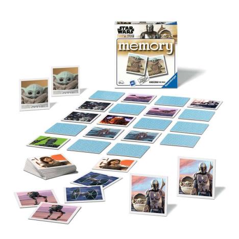 Star Wars The Mandalorian Mini Memory Game Extra Image 1
